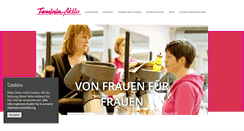 Desktop Screenshot of feminin-aktiv.de